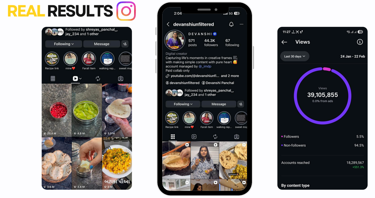 Instagram Reel Views